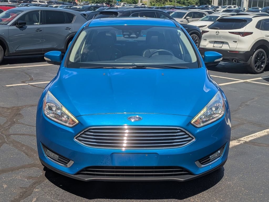 Used 2017 Blue Ford Titanium image 7
