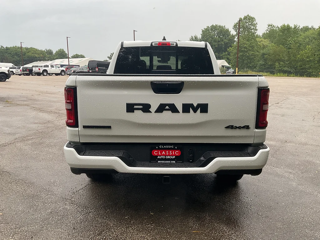 New 2026 Bright White Clear Coat Ram Big Horn Crew Cab 4x4 5