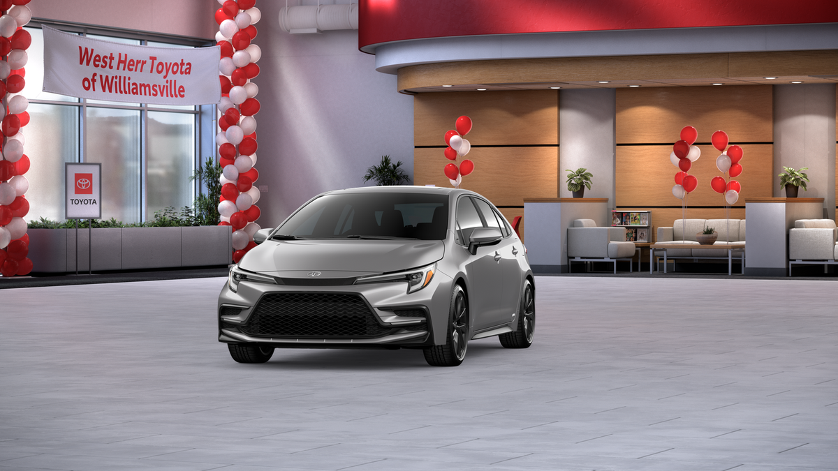 New 2026 Classic Silver Metallic Toyota Hybrid SE image 18