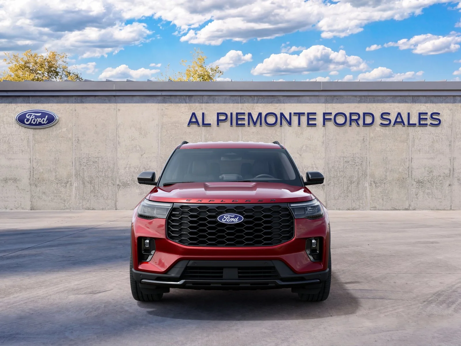 New 2027 Ruby Red Metallic Tinted Clearcoat Ford ST-Line image 3