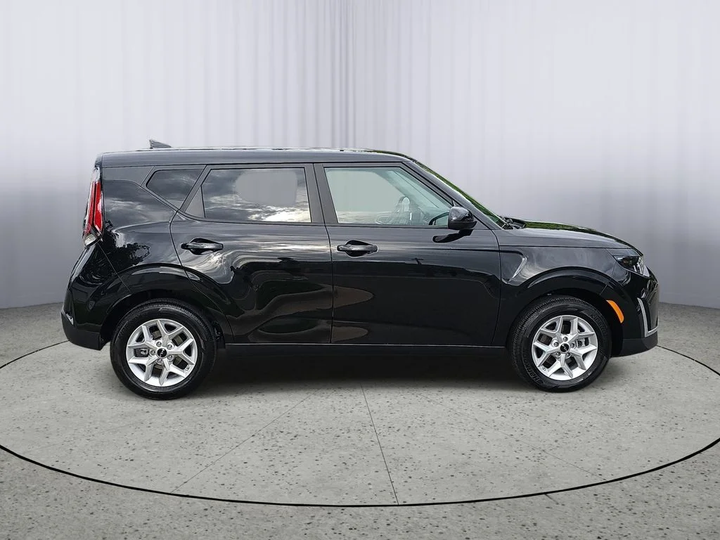 Used 2025 Black Kia LX image 2
