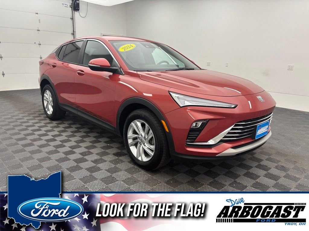 Used 2024 Sunrise Red Metallic Buick Preferred image 1