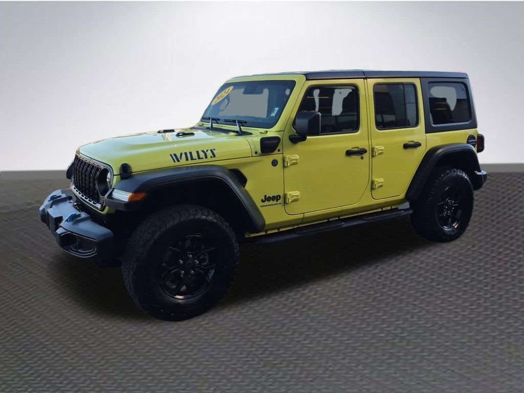 Used 2024 Jeep Wrangler 4xe Willys 4XE with VIN 1C4RJXN67RW122164 for sale in Birmingham, AL