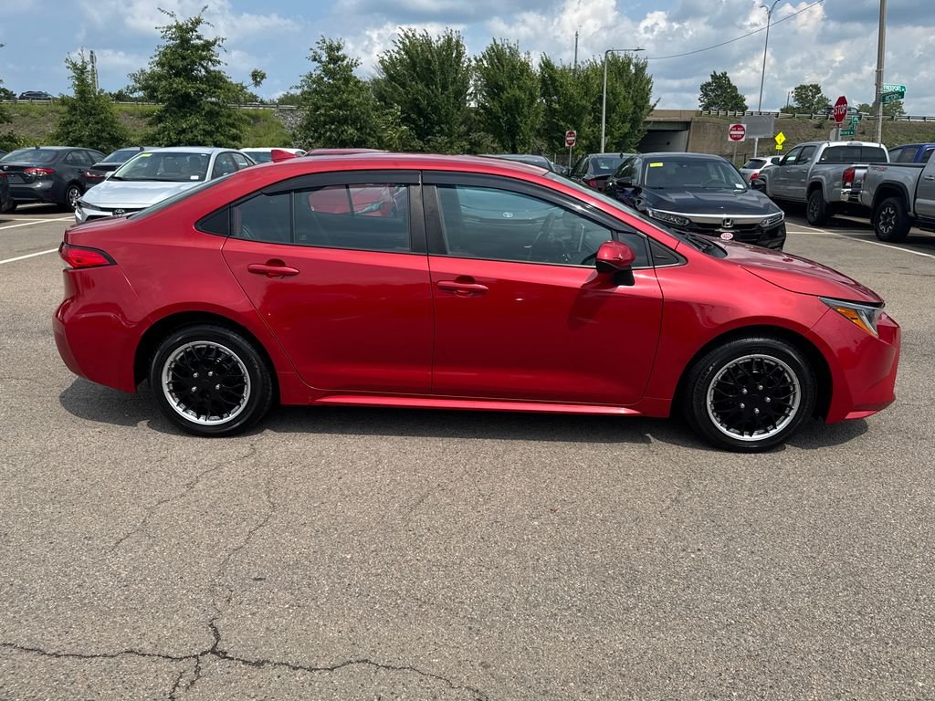 Used 2020 Red Toyota LE image 8