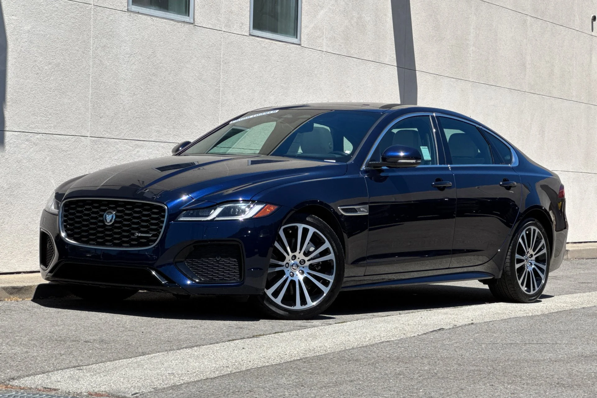 Used 2024 Portofino Blue Jaguar R-Dynamic SE image 1
