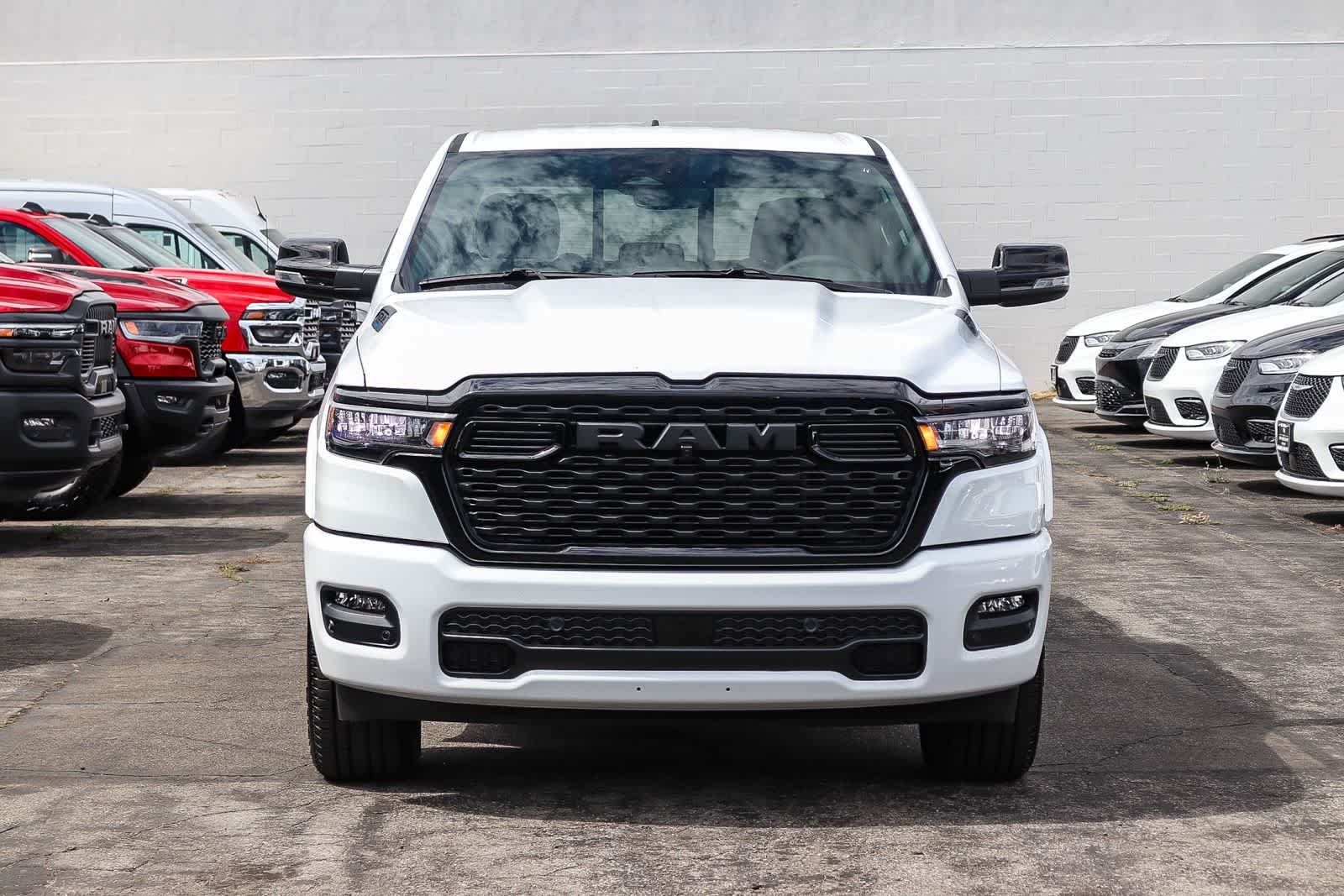 New 2026 Bright White Clear-Coat Exterior Paint RAM Big Horn image 2