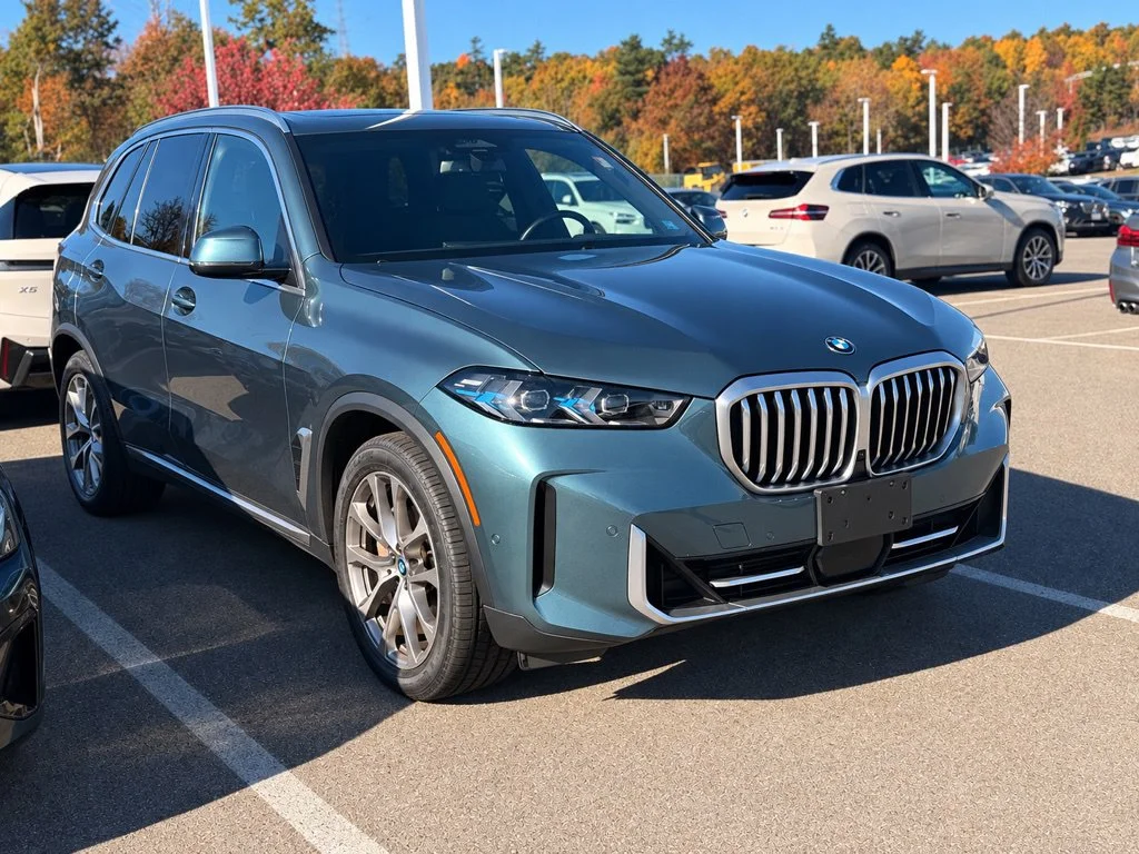 Certified Used 2025 Blue BMW xDrive50e image 2