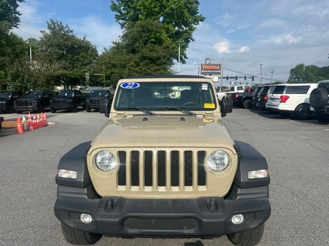 Used 2022 Beige Jeep Sport image 8