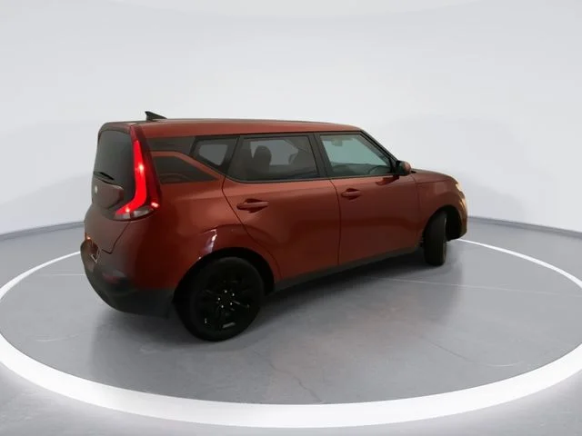 Used 2021 Orange Kia LX image 4
