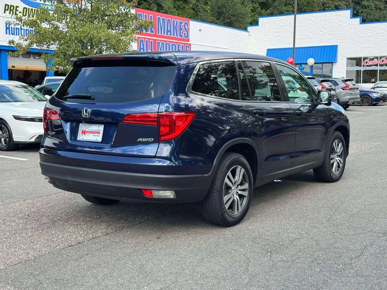 Used 2017 Blue Honda EX-L image 7