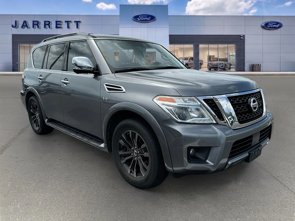 Certified Used 2020 Gray Nissan Platinum image 1