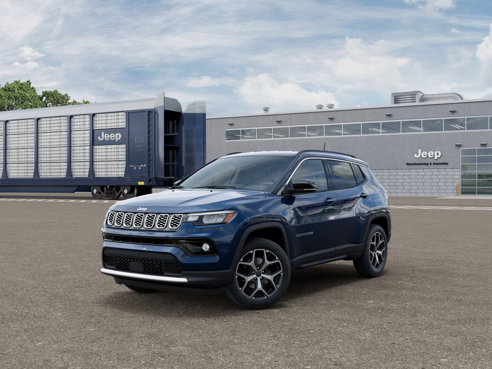 New 2026 Fathom Blue Pearl-Coat Exterior Paint Jeep Limited image 27