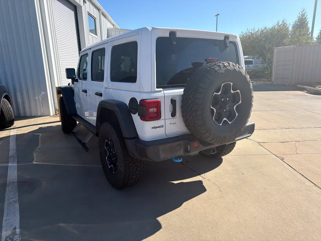 Certified Used 2021 White Jeep Unlimited Rubicon 4xe image 7