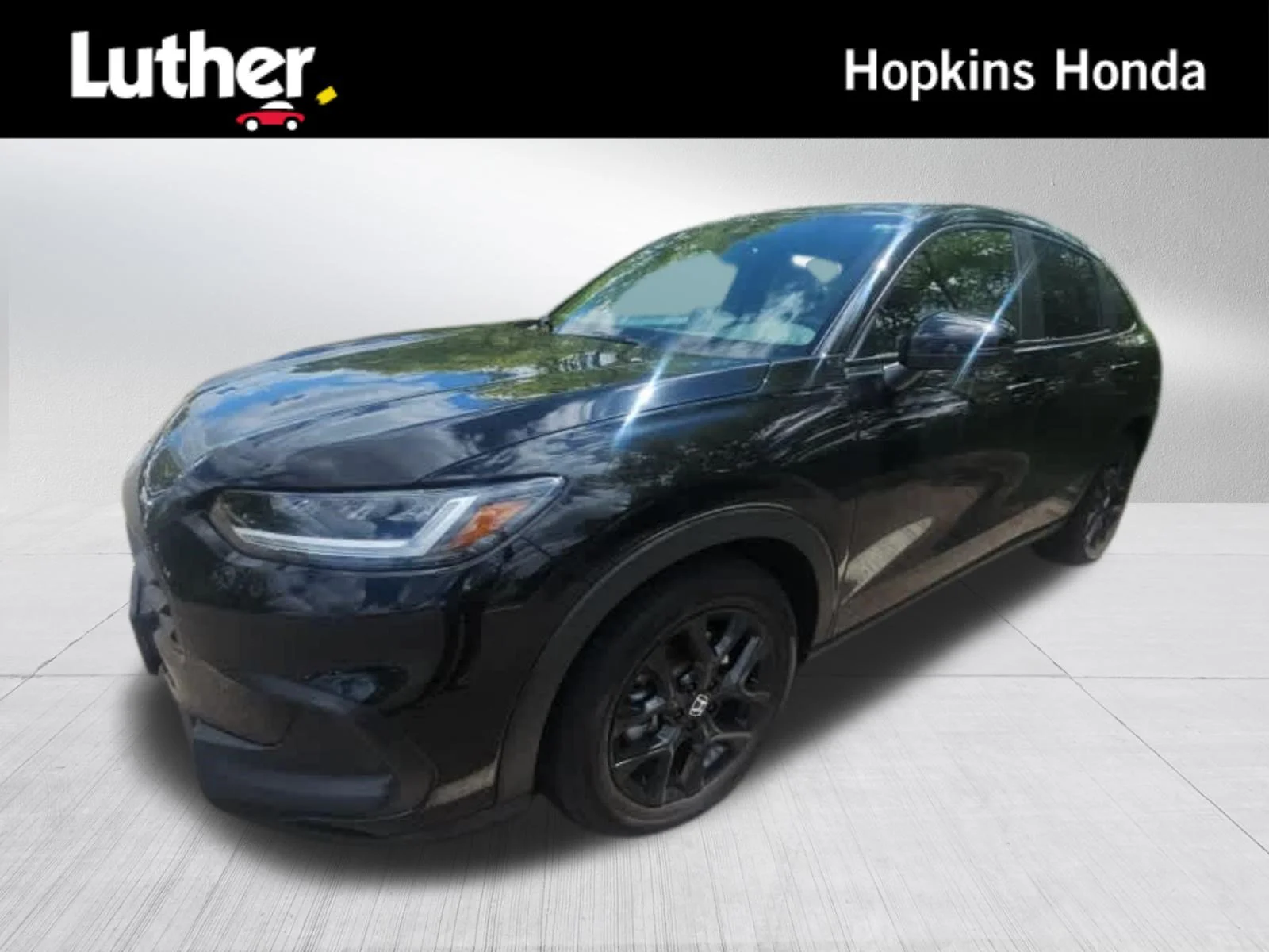 Certified Used 2024 Crystal Black Pearl Honda Sport image 1