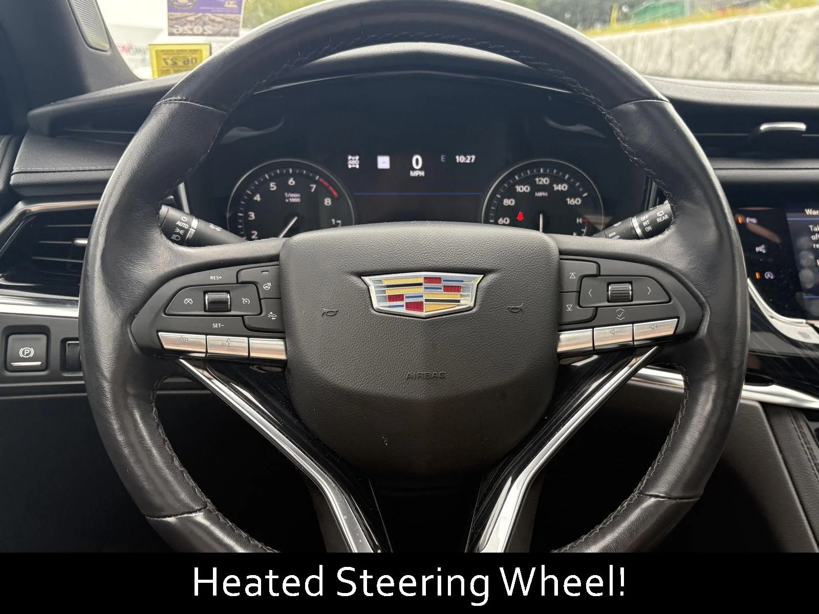 Used 2023 Crystal White Tricoat Cadillac AWD Premium Luxury image 10