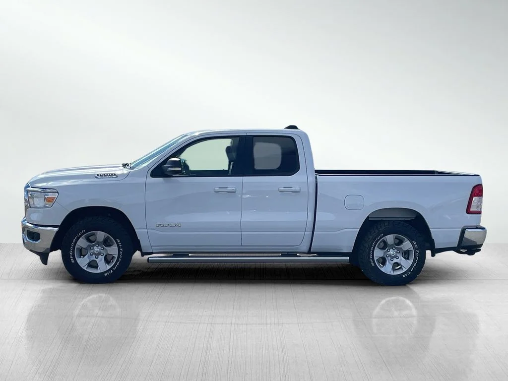 Used 2022 Bright White Clearcoat Ram Big Horn image 6