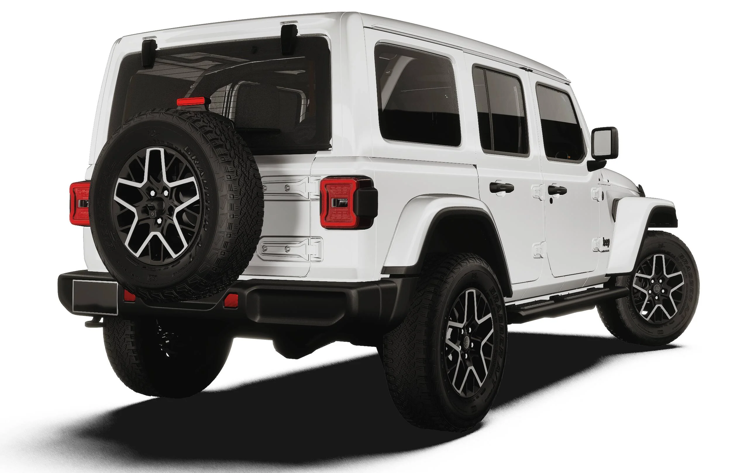 New 2027 Bright White Clear-Coat Paint Jeep Sahara image 28