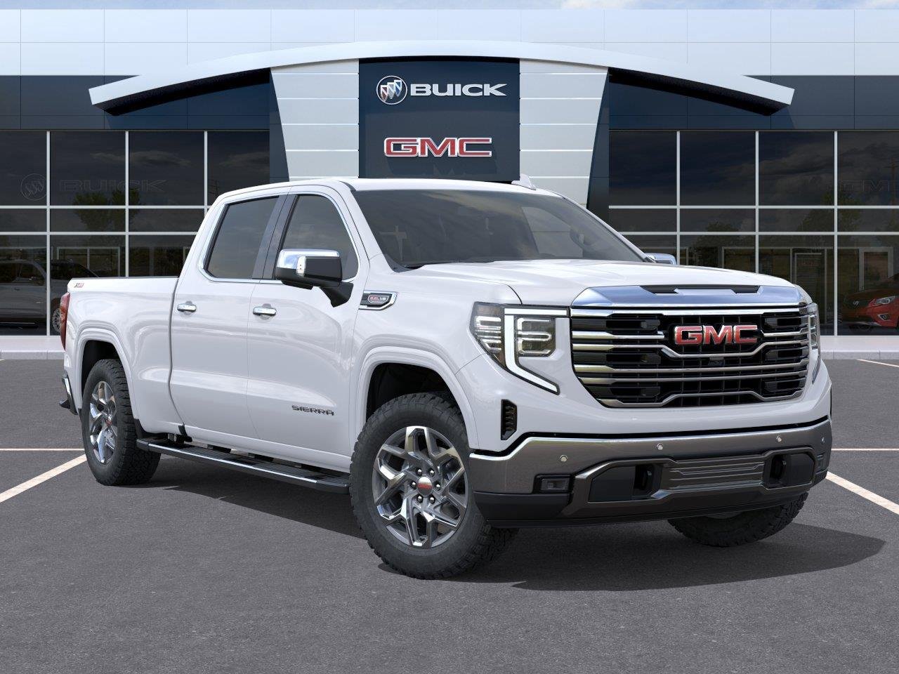 New 2026 Summit White GMC SLT image 7