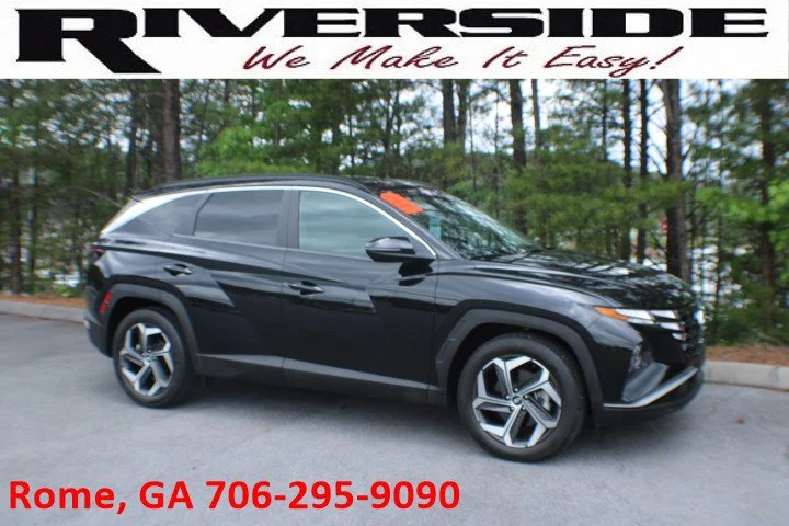 Used 2022 Phantom Black Hyundai SEL image 1