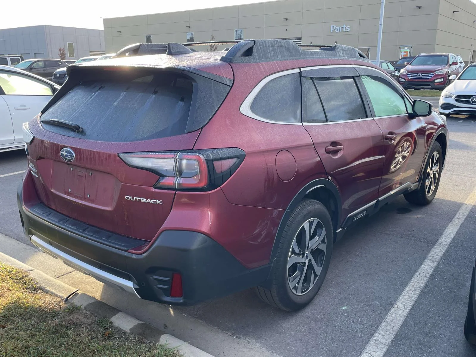 Used 2022 Crimson Red Pearl Subaru Limited image 4