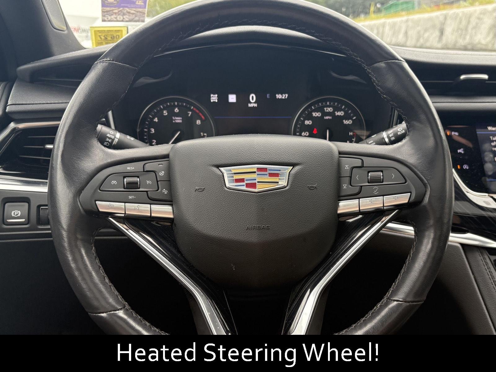 Used 2023 Crystal White Tricoat Cadillac AWD Premium Luxury image 10