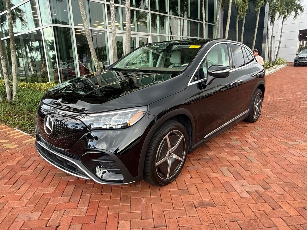 Certified 2023 Mercedes-Benz EQE SUV Base with VIN 4JGGM2BB6PA014188 for sale in West Palm Beach, FL