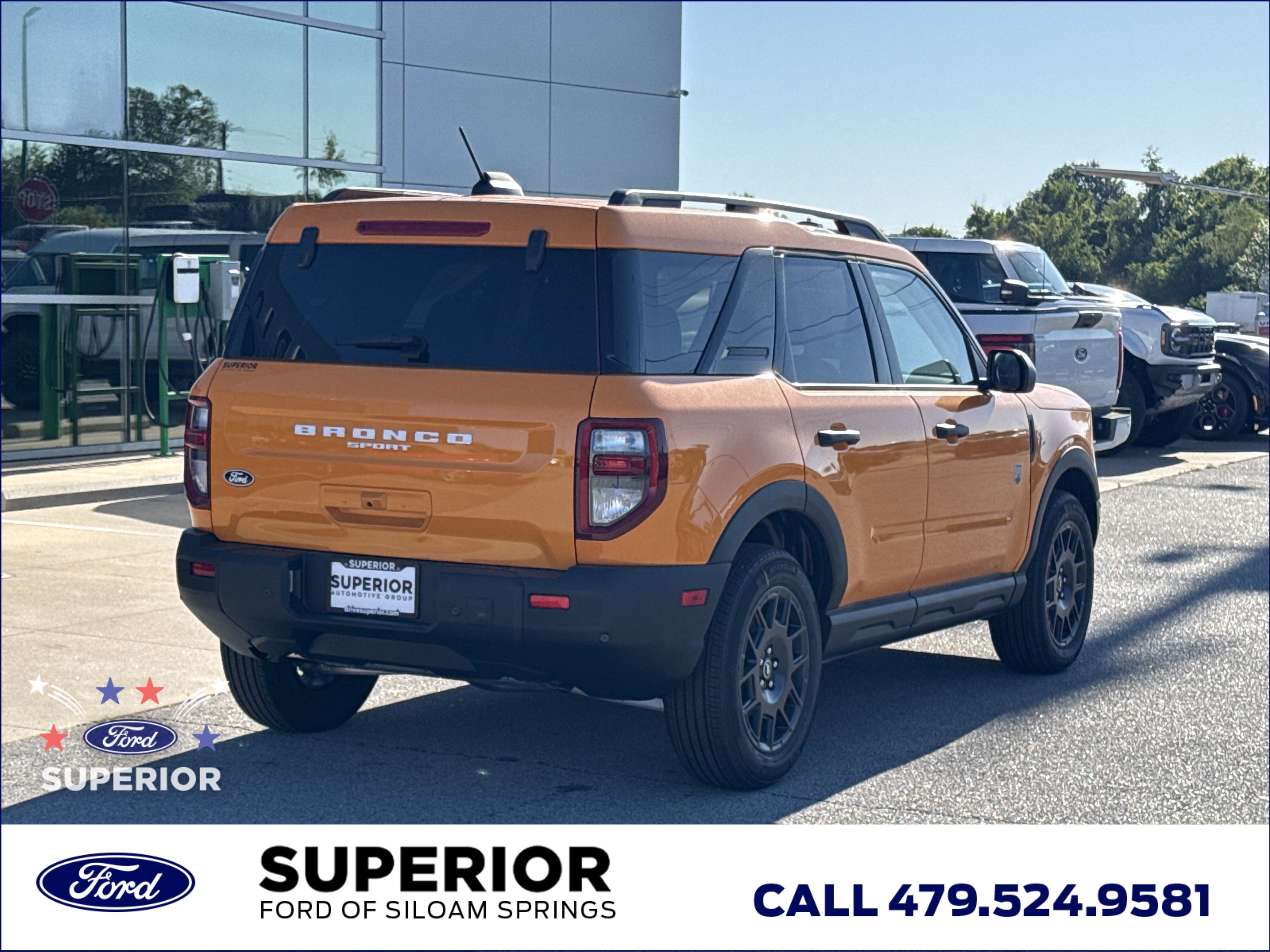 New 2026 Orange Fury Metallic Tri-Coat Ford Big Bend 4WD image 3