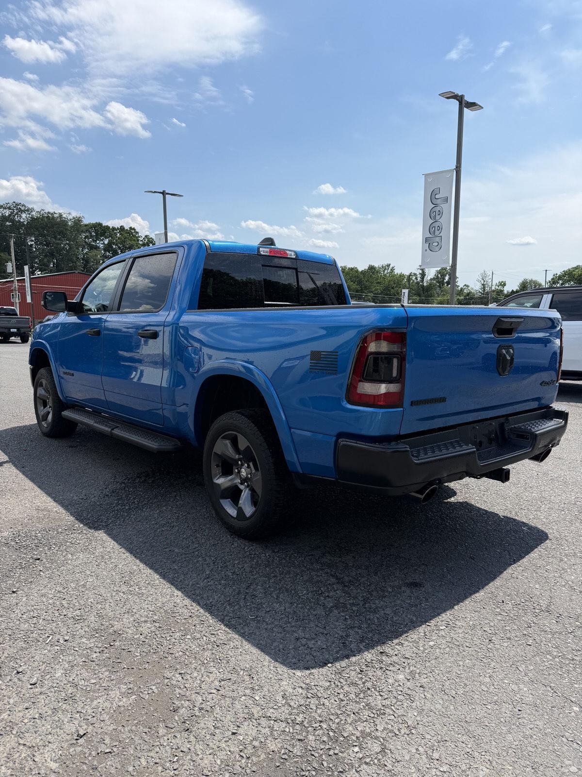 Used 2023 Hydro Blue Pearlcoat Ram Big Horn image 7