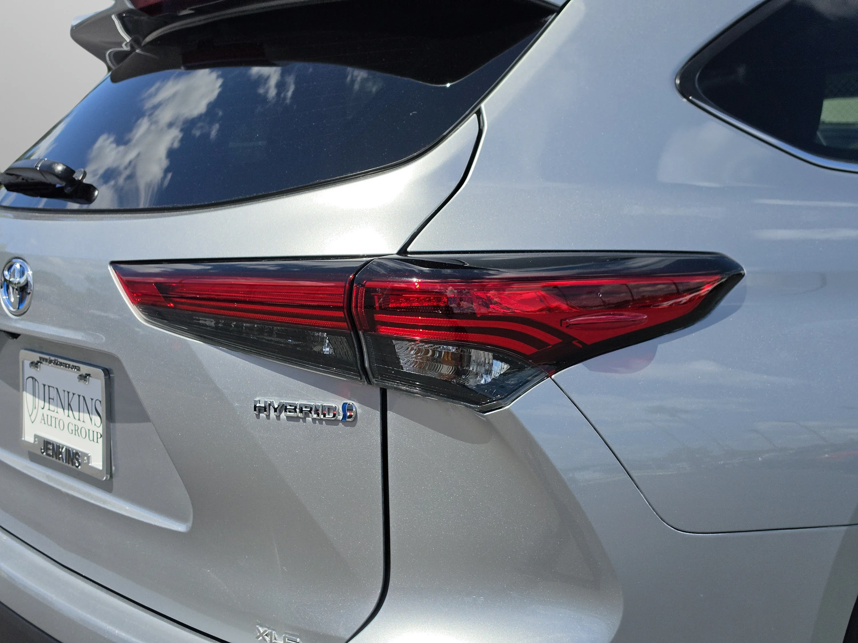 Used 2023 Celestial Silver Metallic Toyota Hybrid XLE image 14