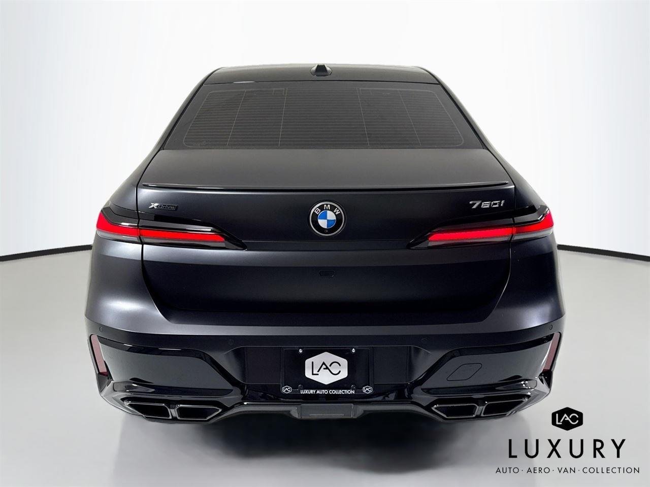 Used 2025 Frozen Deep Grey BMW 760i xDrive | Rear TV | Frozen Paint | B&W Sound System image 7