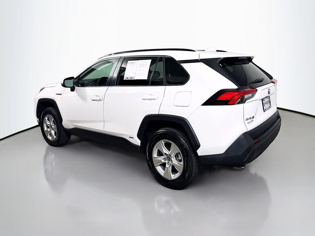Used 2020 Super White Toyota Hybrid LE image 5