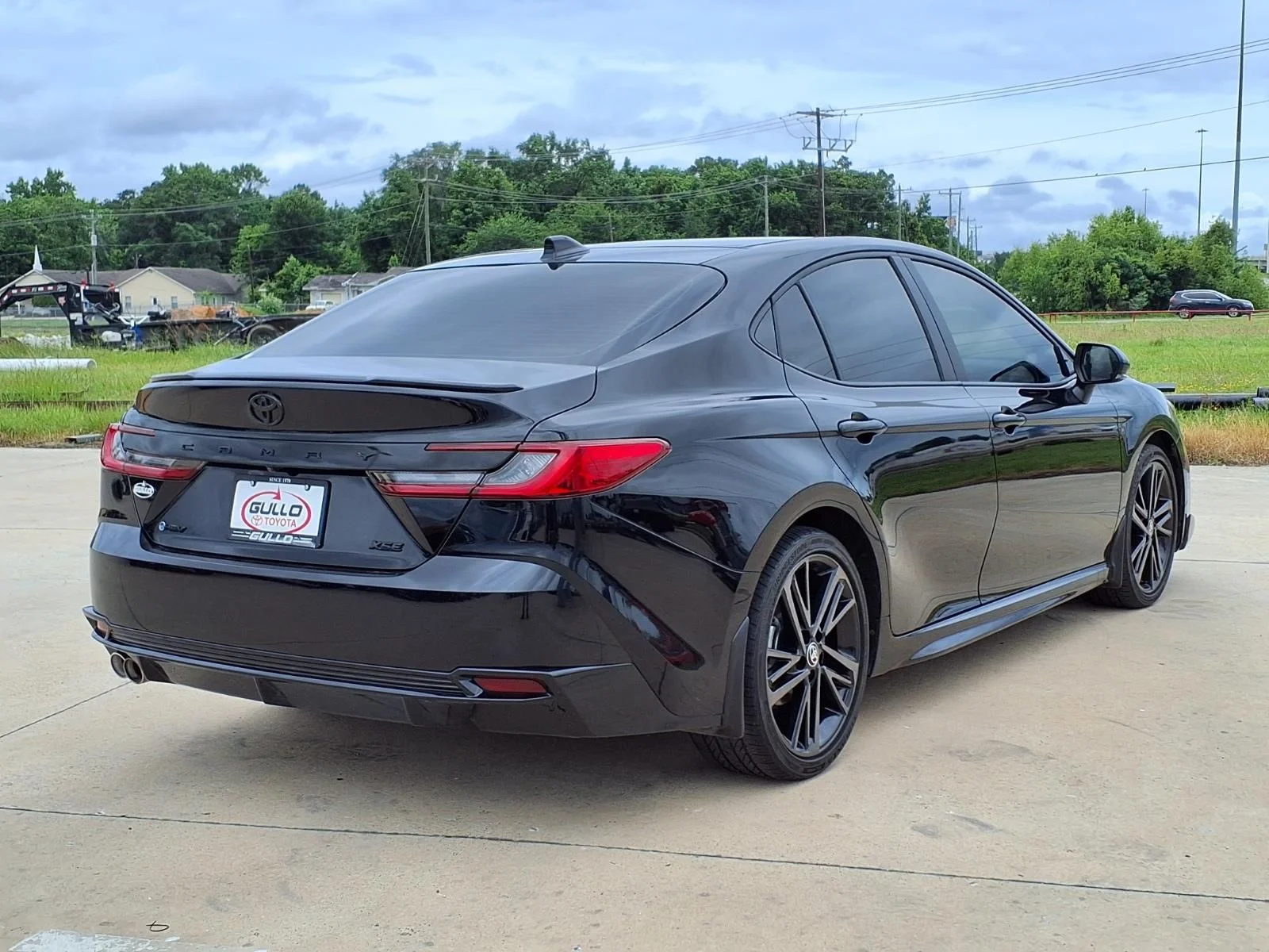 Certified Used 2025 Black Toyota XSE image 6