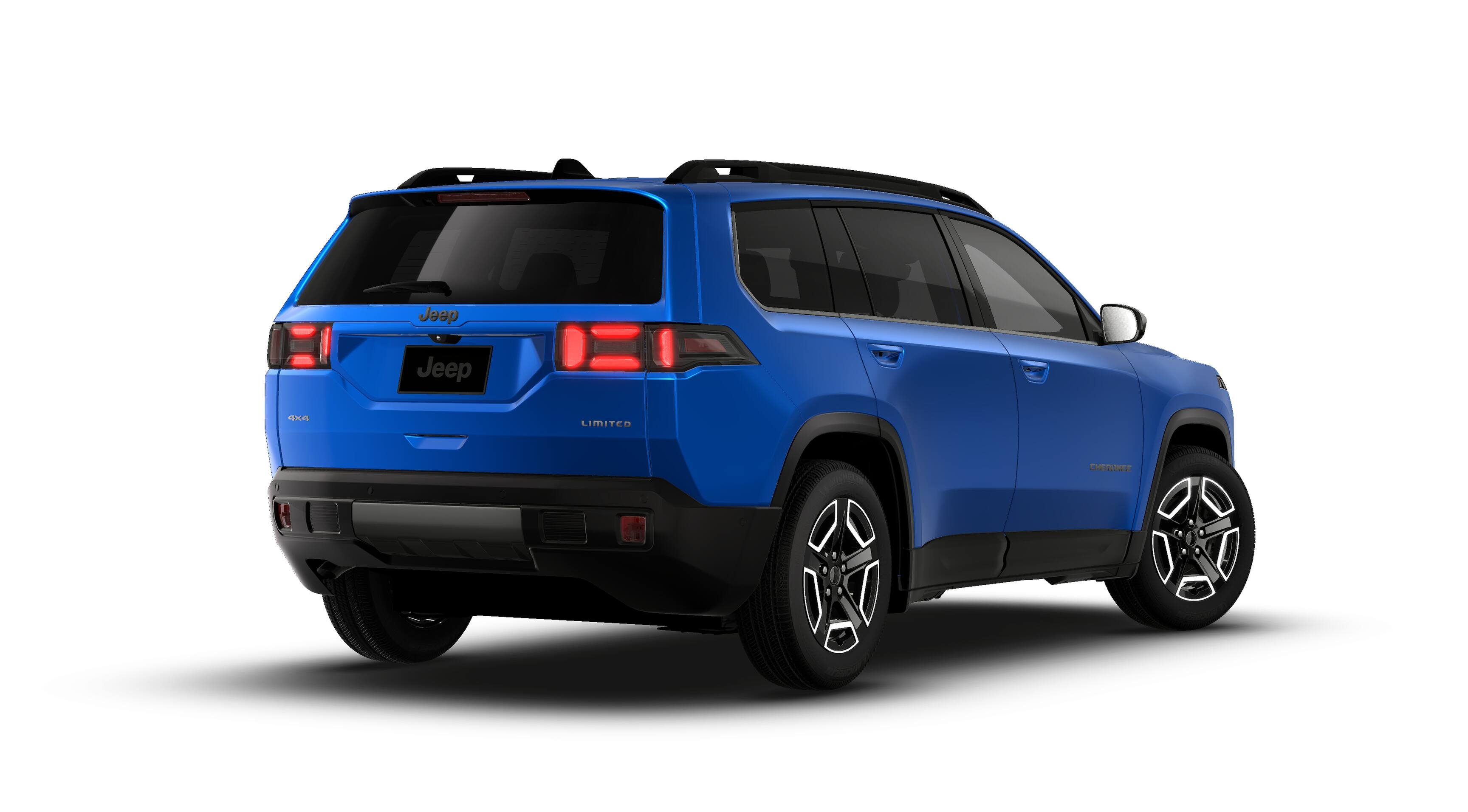New 2026 Hydro Blue Pearl-Coat Exterior Paint Jeep Limited image 28