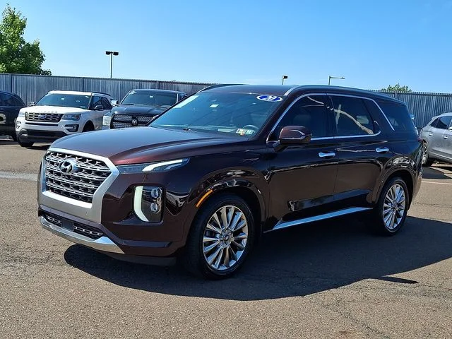 Certified Used 2020 Burgundy Hyundai Limited image 3