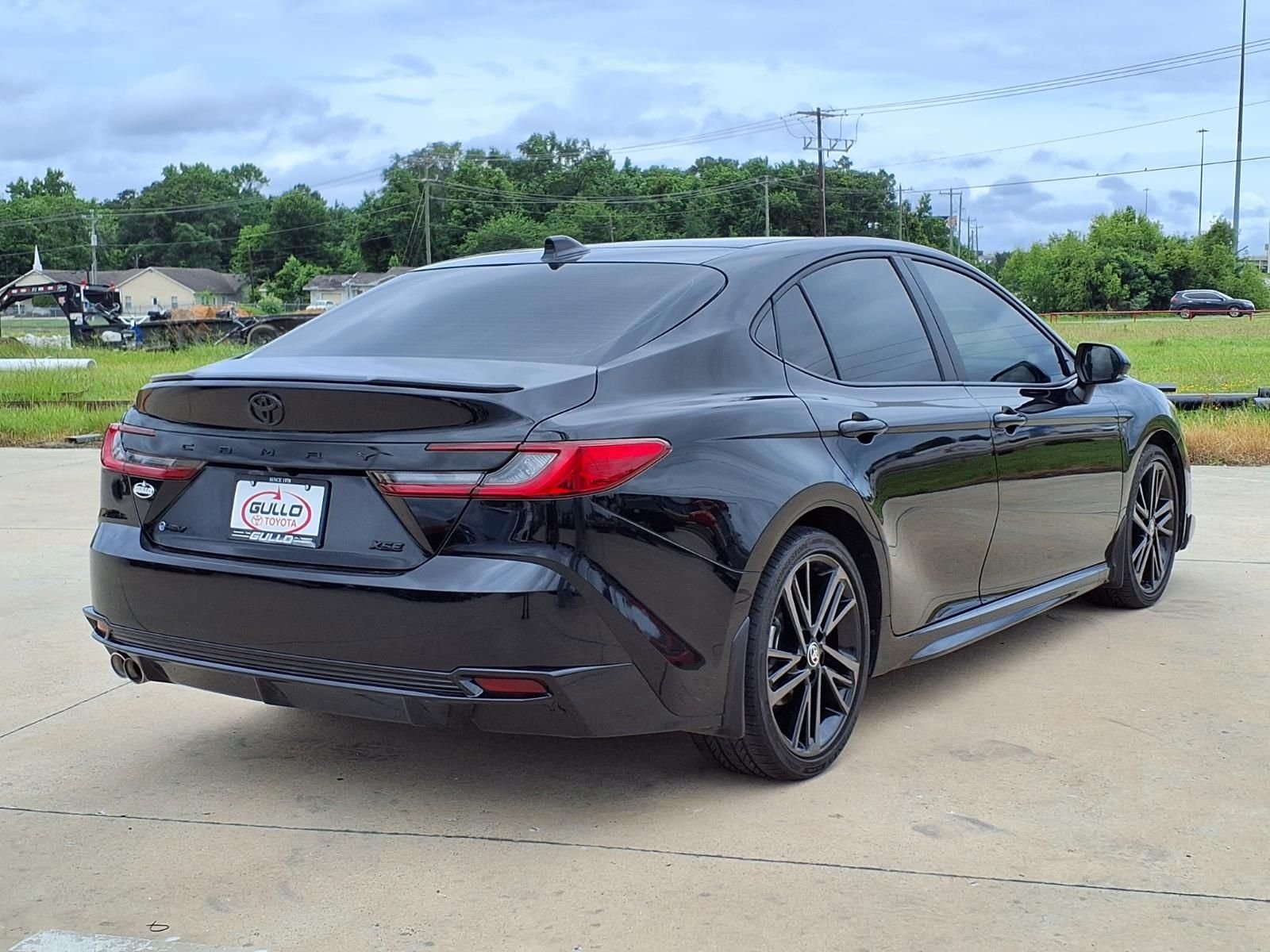 Certified Used 2025 Midnight Black Metallic Toyota XSE image 6