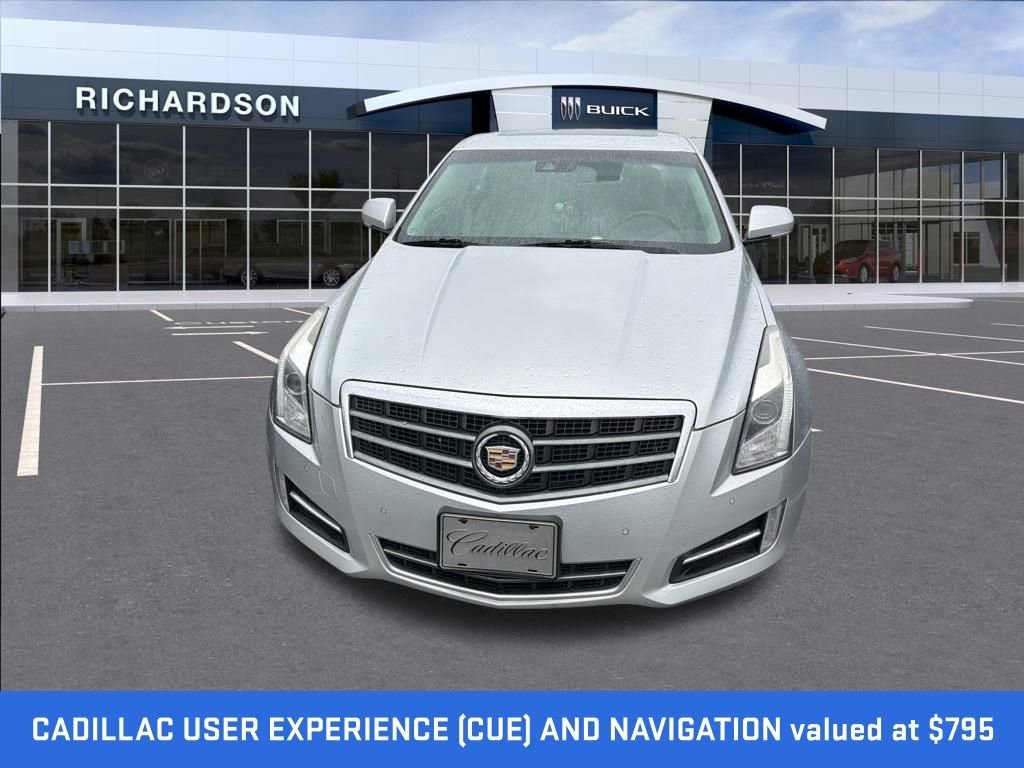 Used 2013 RADIANT SILVER METALLIC Cadillac Performance image 4