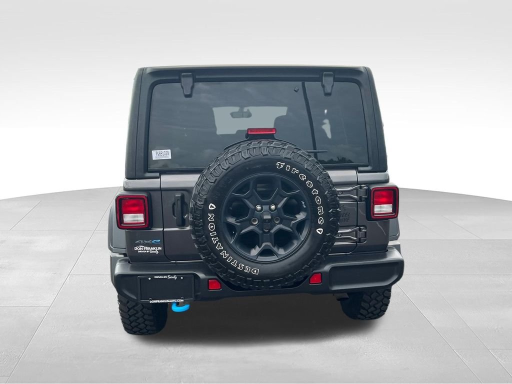 Used 2023 Gray Jeep Willys 4xe image 4