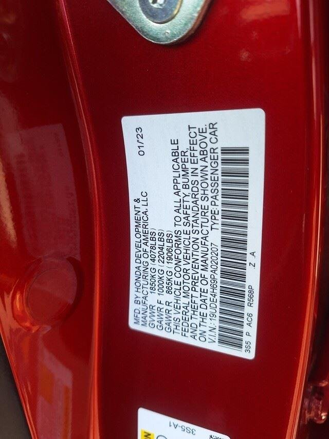 Used 2023 Performance Red Pearl Acura w/A-Spec Technology Package image 33