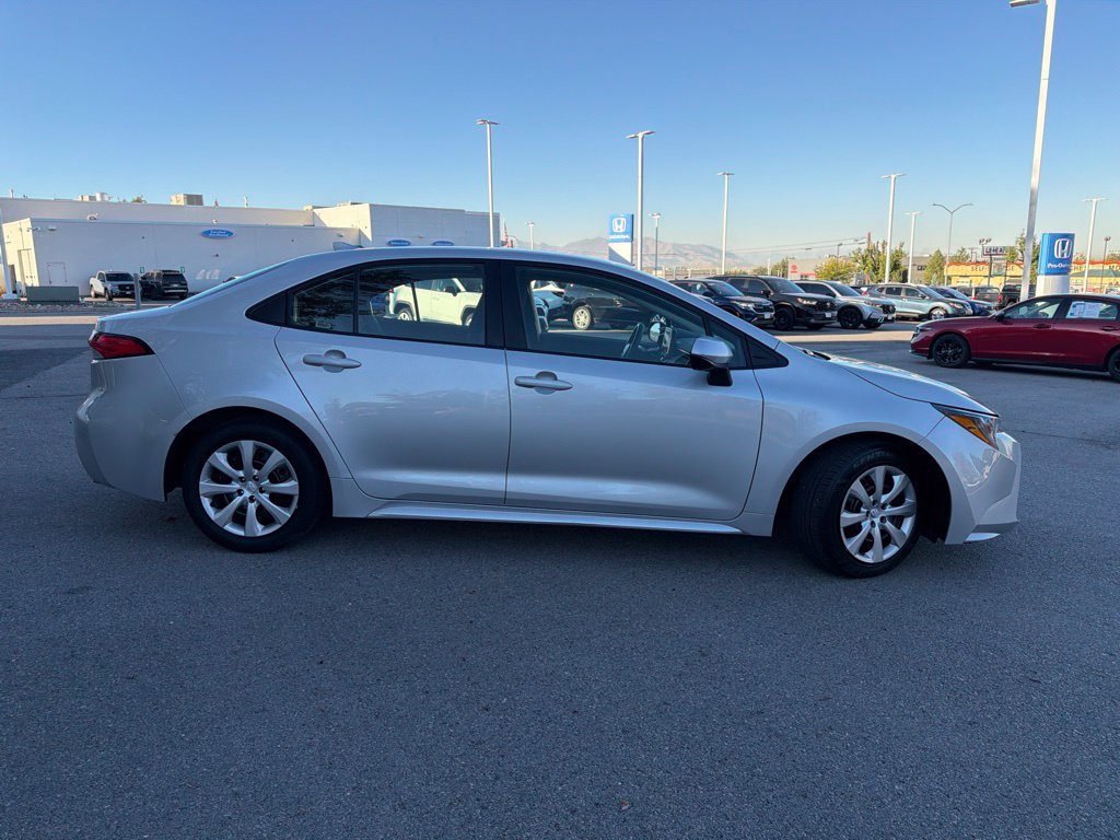 Used 2025 Classic Silver Metallic Toyota LE image 4