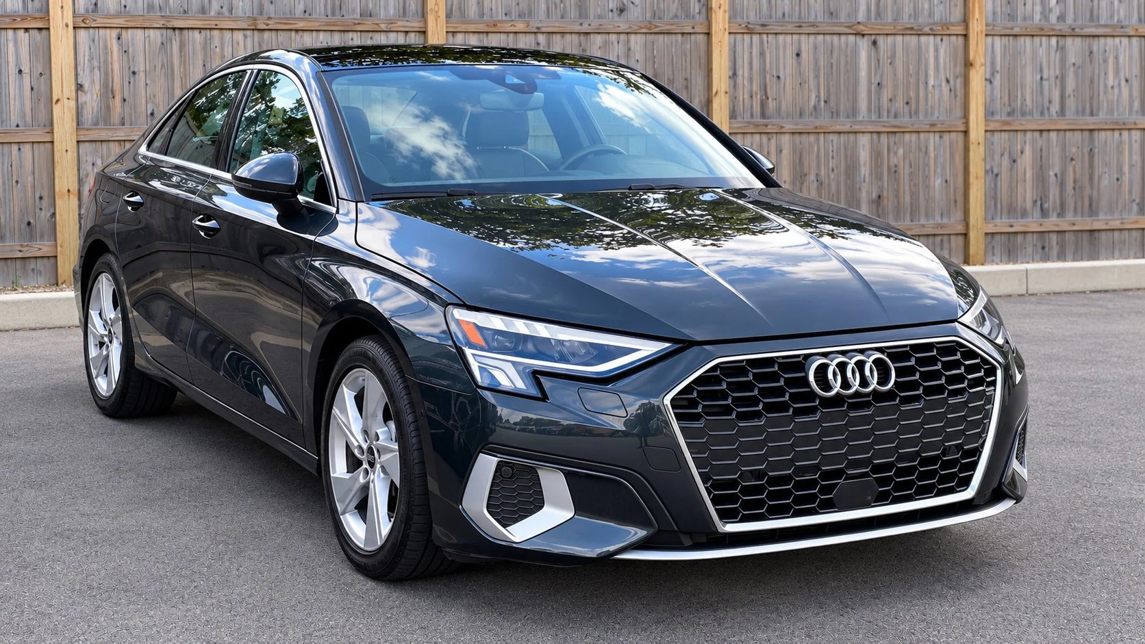 Used 2023 Gray Metallic Audi 40 Premium image 1