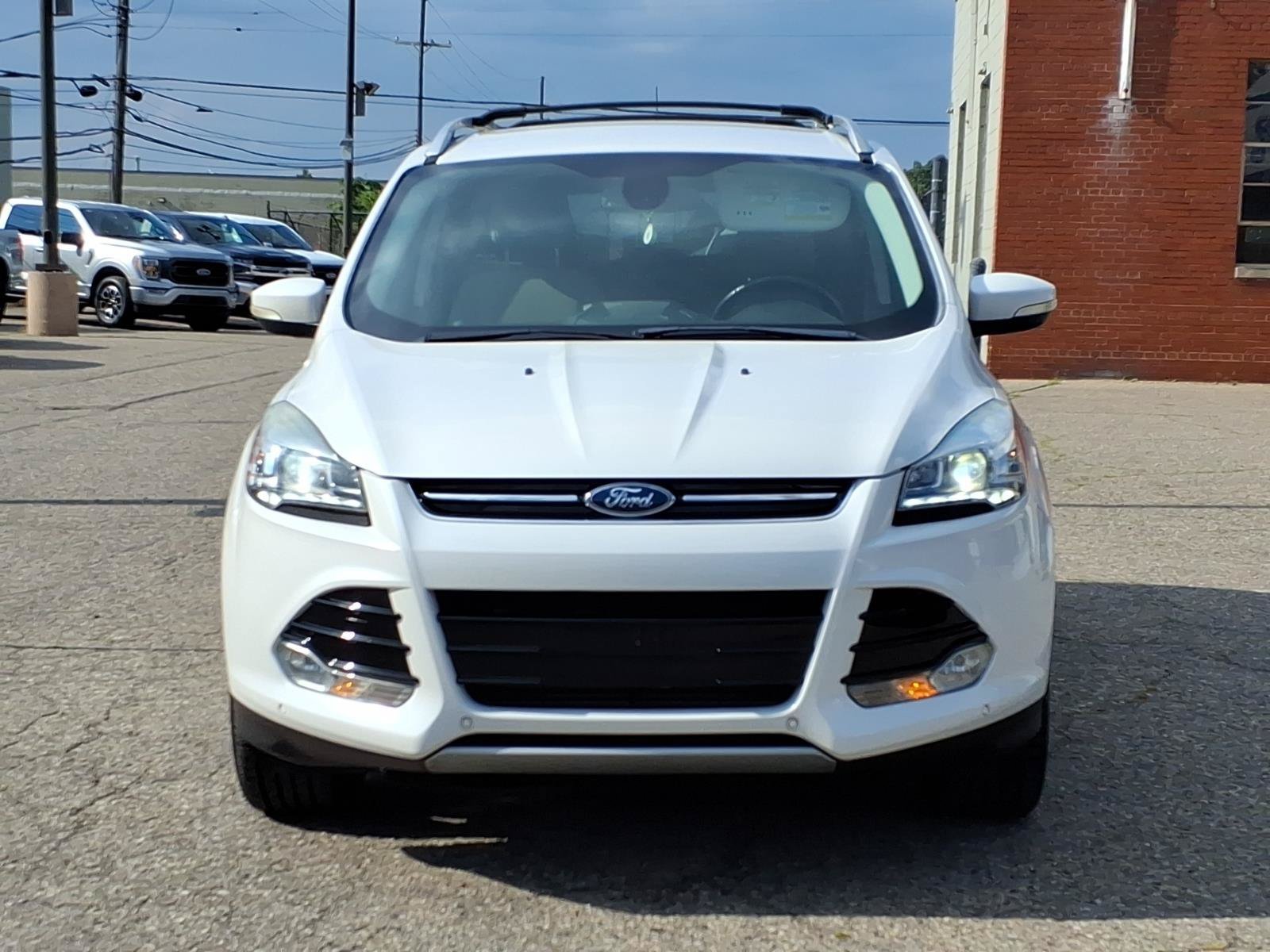 Used 2014 White Platinum Tricoat Ford Titanium image 7
