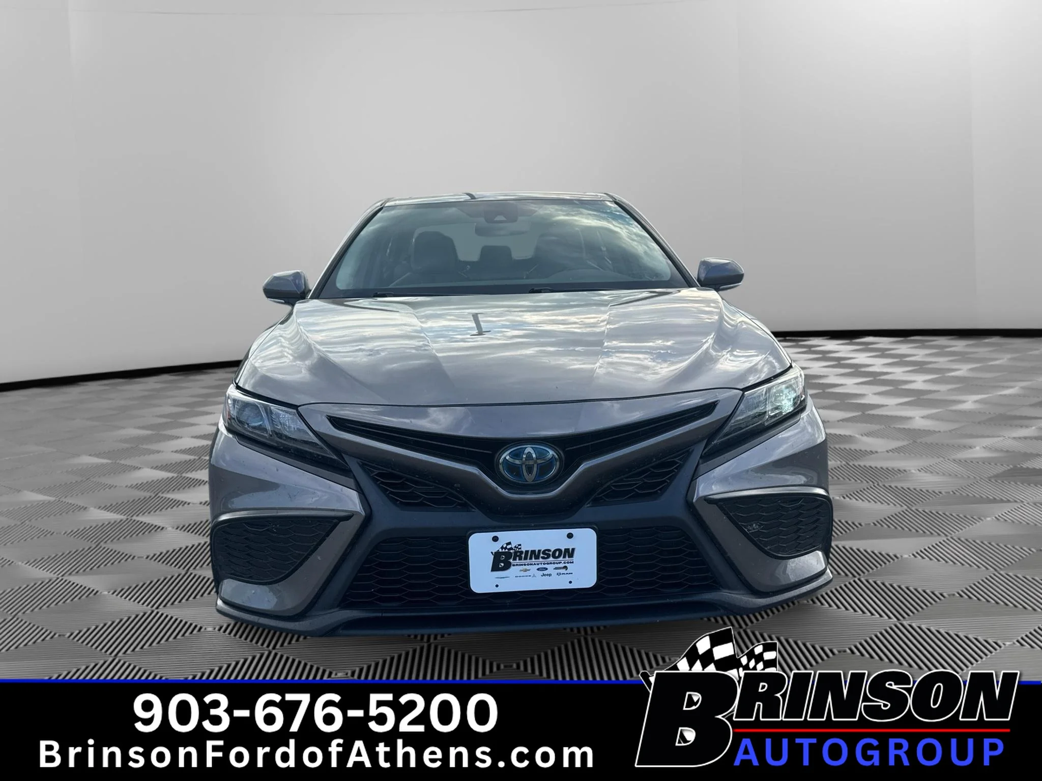 Used 2021 Predawn Gray Mica Toyota Hybrid SE image 2