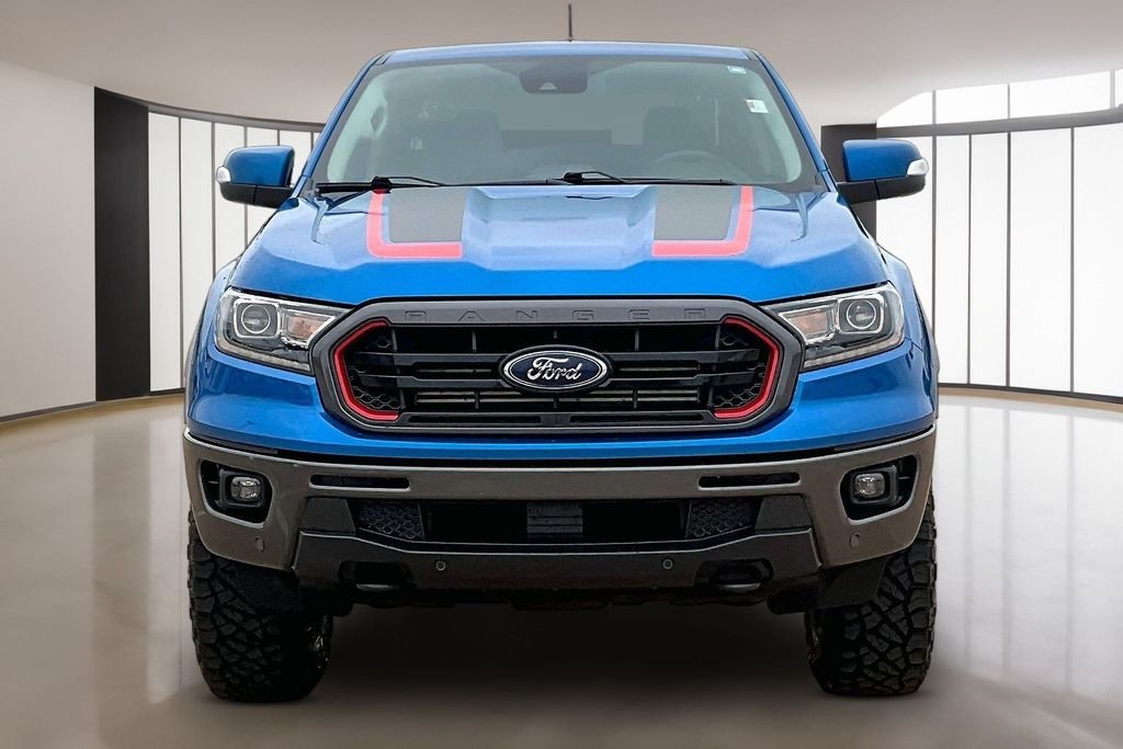 Used 2021 Blue Ford Lariat image 3