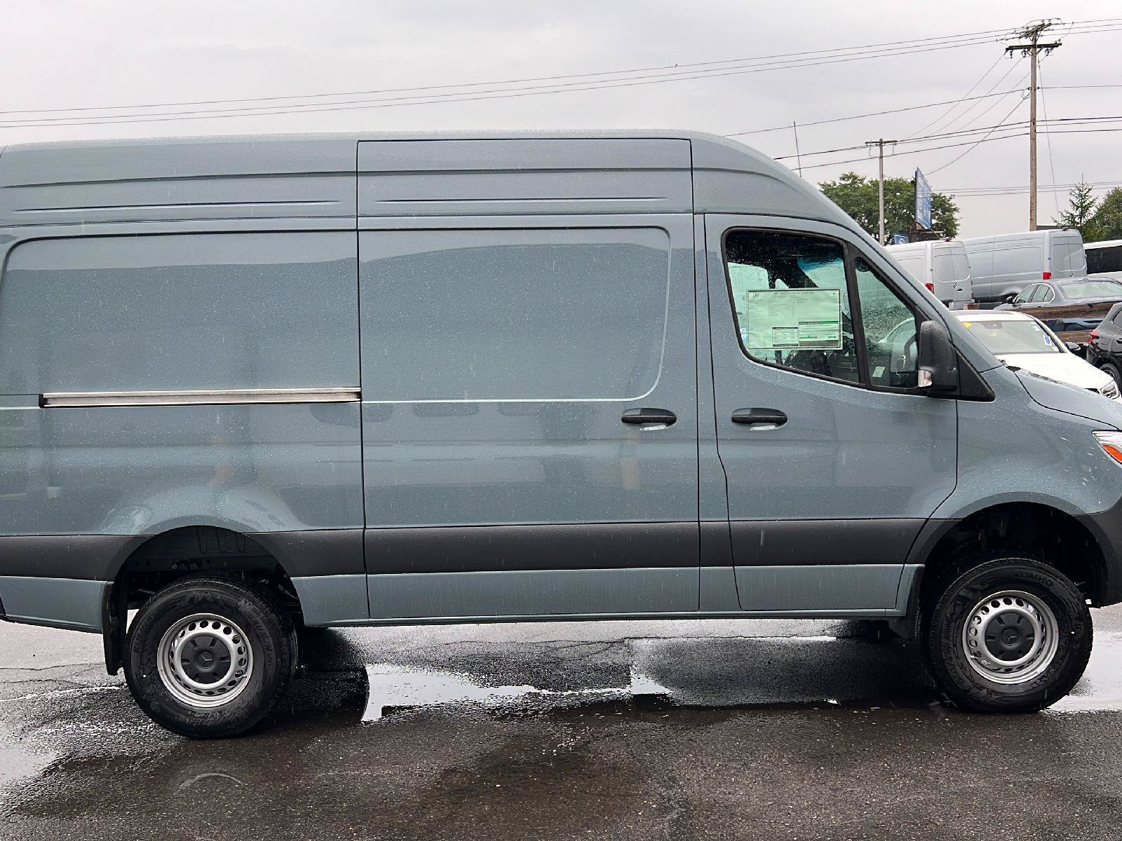 New 2026 Blue Gray Mercedes-Benz Cargo Van 144” High Roof 4cyl AWD image 35