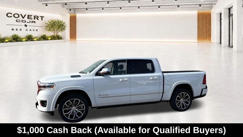 New 2026 Bright White Clear-Coat Exterior Paint RAM Tungsten image 5