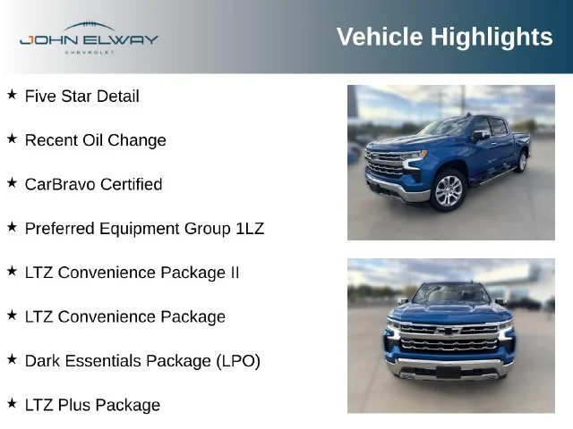 Used 2024 Blue Chevrolet LTZ image 4