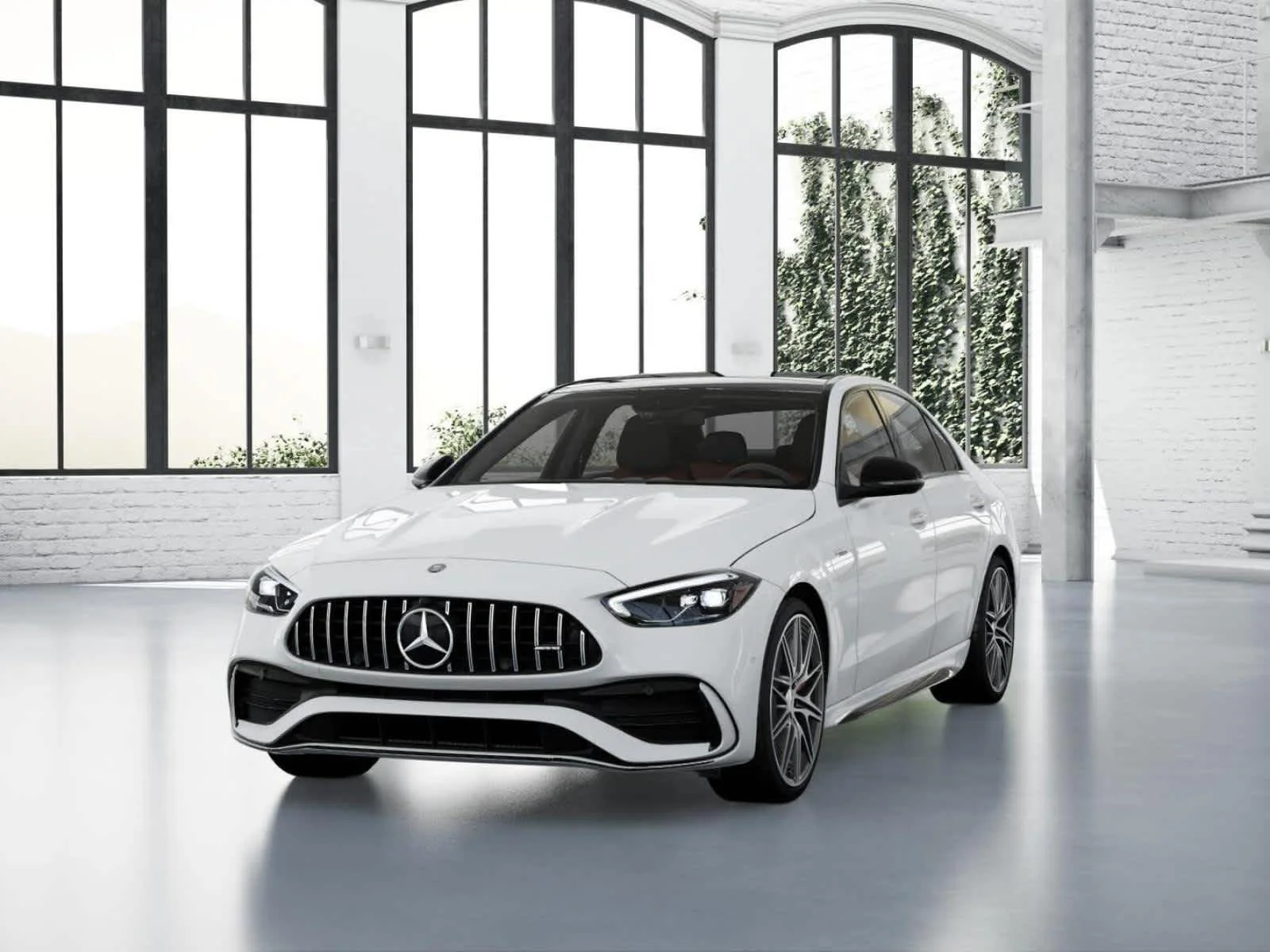 New 2026 Polar White Mercedes-Benz AMG® C 43 image 40