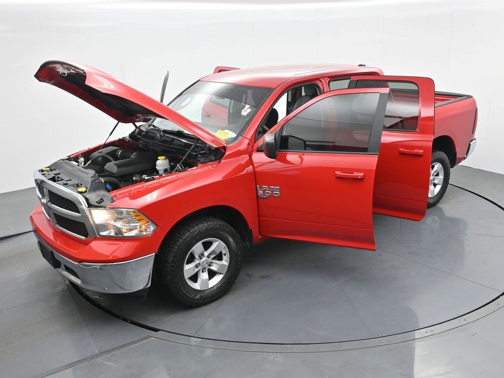 Used 2021 Flame Red Clearcoat Ram SLT image 33