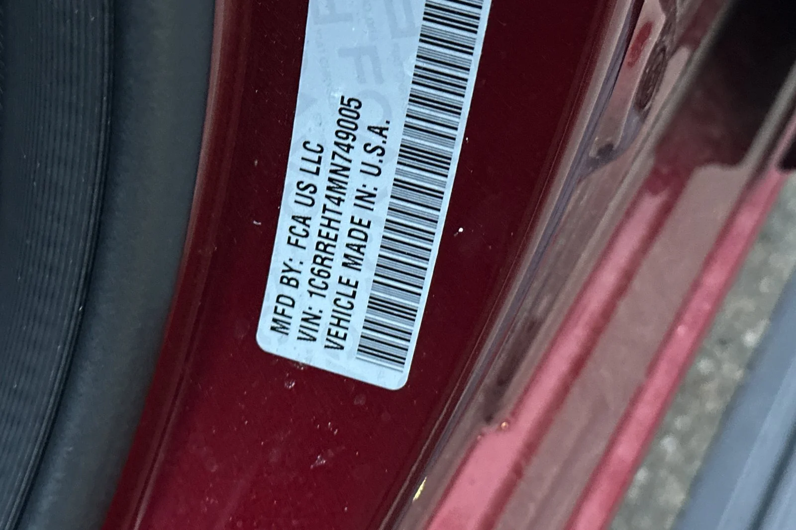Used 2021 Red Ram Limited image 28