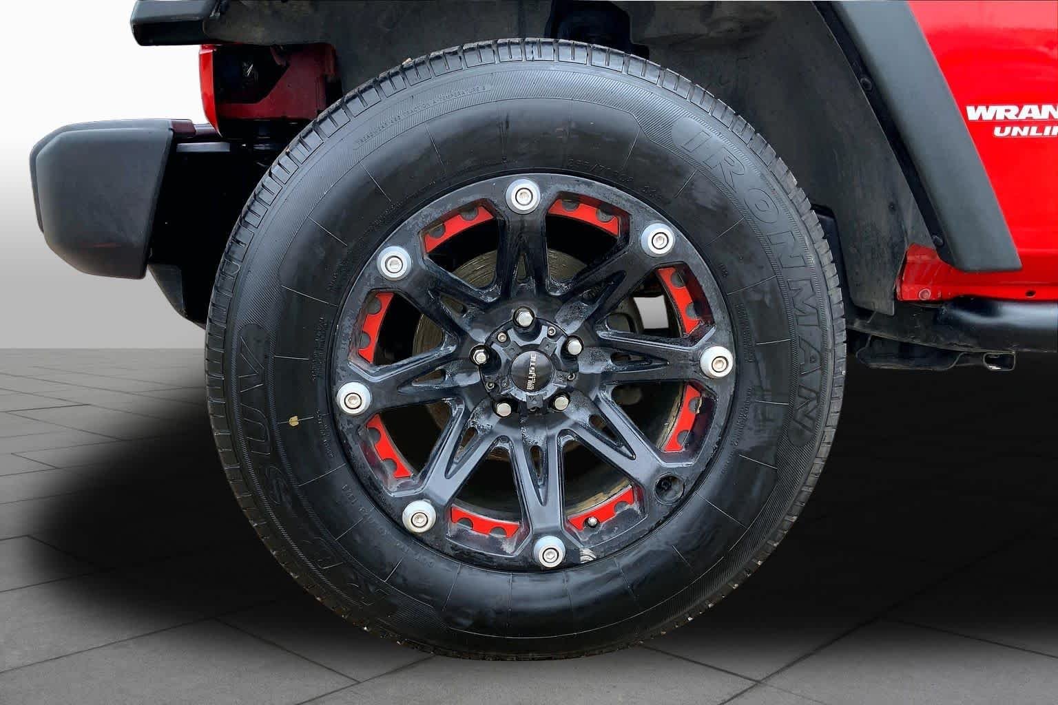 Used 2010 Flame Red Jeep Rubicon image 10